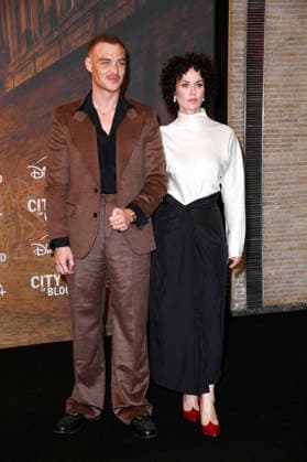 David Schütter und Melika Foroutan bei der Premiere der Hulu Original Serie City of Blood im Kino International. Berlin, 31.08.2026