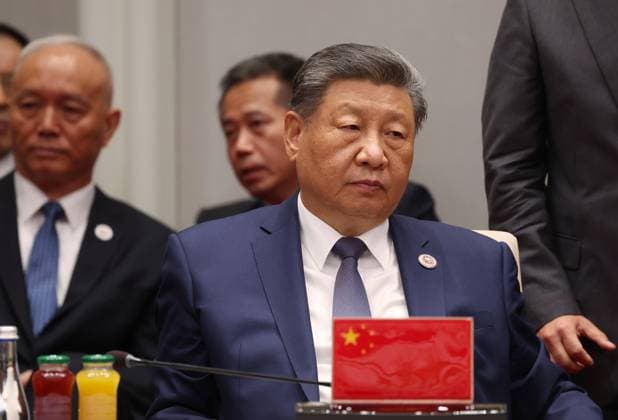 Kyrgyzstan SCO Summit 9232461 01.09.2026 Chinese President Xi Jinping attends a meeting of the Shanghai Cooperation Organisation (SCO) Council of Heads of State in Bishkek, Kyrgyzstan. Vyacheslav Prokofiev Sputnik Bishkek Kyrgyzstan  Copyright: xVyacheslavxProkofievx