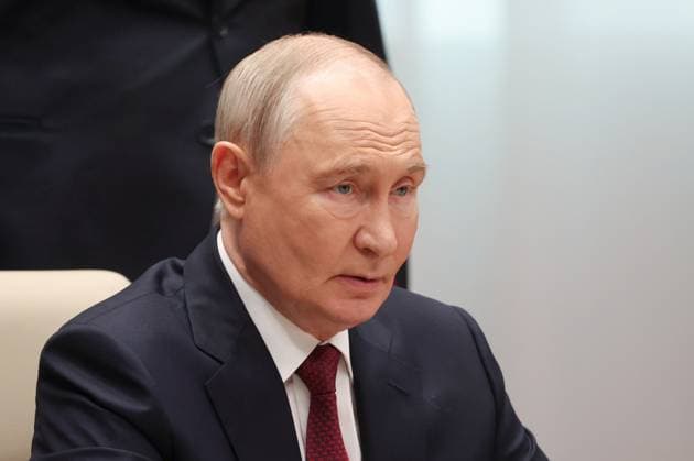 Kyrgyzstan SCO Summit 9232470 01.09.2026 Russian President Vladimir Putin attends a meeting of the Shanghai Cooperation Organisation (SCO) Council of Heads of State in Bishkek, Kyrgyzstan. Vyacheslav Prokofiev Sputnik Bishkek Kyrgyzstan  Copyright: xVyacheslavxProkofievx