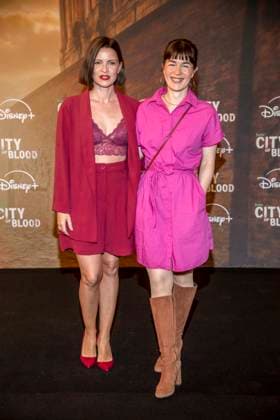ABB CITYBLOOD- Jennifer Ulrich und Laura Fischer zu Gast bei der Premiere der deutschen Hulu Original Serie City of Blood im Kino International am 31.AUGUST 2026 in Berlin Berlin Deutschland