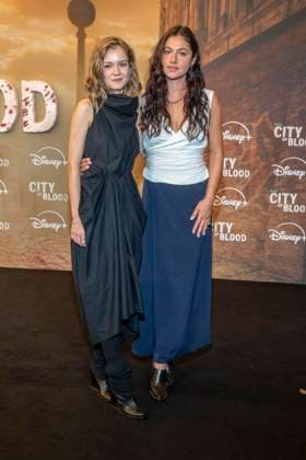 ABB CITYBLOOD- Lea Drinda und Soma Pysall zu Gast bei der Premiere der deutschen Hulu Original Serie City of Blood im Kino International am 31.AUGUST 2026 in Berlin Berlin Deutschland