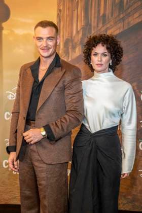 ABB CITYBLOOD- David Schuetter und Melika Foroutan zu Gast bei der Premiere der deutschen Hulu Original Serie City of Blood im Kino International am 31.AUGUST 2026 in Berlin Berlin Deutschland