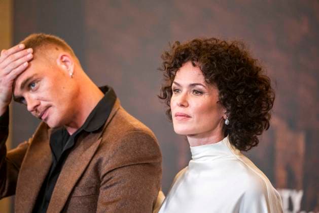 ABB CITYBLOOD- David Schuetter und Melika Foroutan zu Gast bei der Premiere der deutschen Hulu Original Serie City of Blood im Kino International am 31.AUGUST 2026 in Berlin Berlin Deutschland