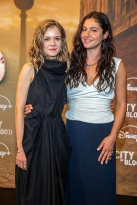 ABB CITYBLOOD- Lea Drinda und Soma Pysall zu Gast bei der Premiere der deutschen Hulu Original Serie City of Blood im Kino International am 31.AUGUST 2026 in Berlin Berlin Deutschland