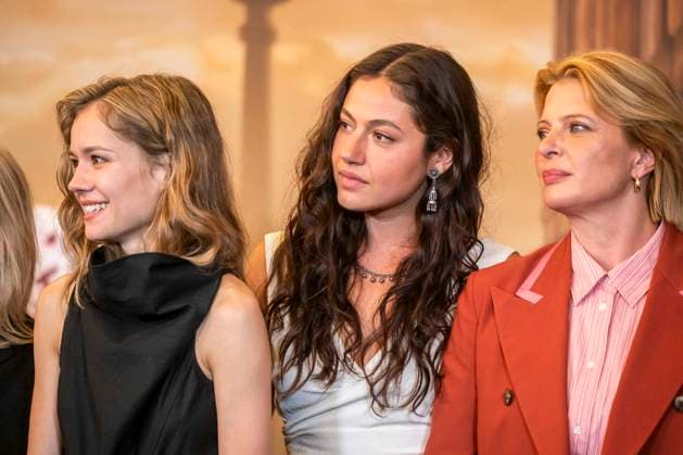 ABB CITYBLOOD- Lea Drinda, Soma Pysall und Joerdis Triebel zu Gast bei der Premiere der deutschen Hulu Original Serie City of Blood im Kino International am 31.AUGUST 2026 in Berlin Berlin Deutschland