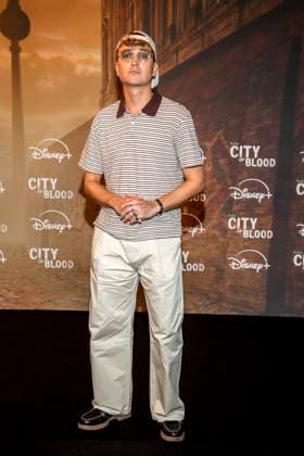 ABB CITYBLOOD- Jonas Wuttke zu Gast bei der Premiere der deutschen Hulu Original Serie City of Blood im Kino International am 31.AUGUST 2026 in Berlin Berlin Deutschland