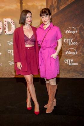 ABB CITYBLOOD- Jennifer Ulrich und Laura Fischer zu Gast bei der Premiere der deutschen Hulu Original Serie City of Blood im Kino International am 31.AUGUST 2026 in Berlin Berlin Deutschland