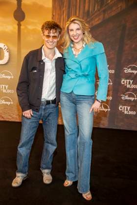 ABB CITYBLOOD- Max Schimmelpfennig und Sarah Loewentraut zu Gast bei der Premiere der deutschen Hulu Original Serie City of Blood im Kino International am 31.AUGUST 2026 in Berlin Berlin Deutschland