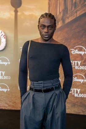 ABB CITYBLOOD- Benny Opoku-Arthur zu Gast bei der Premiere der deutschen Hulu Original Serie City of Blood im Kino International am 31.AUGUST 2026 in Berlin Berlin Deutschland