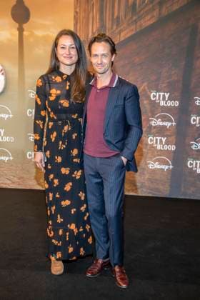 ABB CITYBLOOD- Annie Mosebach und Ehemann Tom Schilling zu Gast bei der Premiere der deutschen Hulu Original Serie City of Blood im Kino International am 31.AUGUST 2026 in Berlin Berlin Deutschland