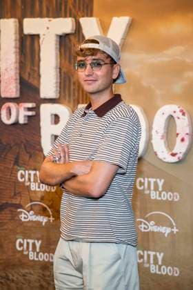 ABB CITYBLOOD- Jonas Wuttke zu Gast bei der Premiere der deutschen Hulu Original Serie City of Blood im Kino International am 31.AUGUST 2026 in Berlin Berlin Deutschland