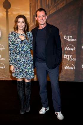ABB CITYBLOOD- Jule Goelsdorf und Micheal Laschet zu Gast bei der Premiere der deutschen Hulu Original Serie City of Blood im Kino International am 31.AUGUST 2026 in Berlin Berlin Deutschland
