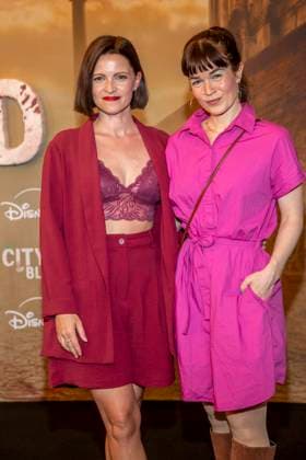 ABB CITYBLOOD- Jennifer Ulrich und Laura Fischer zu Gast bei der Premiere der deutschen Hulu Original Serie City of Blood im Kino International am 31.AUGUST 2026 in Berlin Berlin Deutschland
