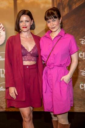 ABB CITYBLOOD- Jennifer Ulrich und Laura Fischer zu Gast bei der Premiere der deutschen Hulu Original Serie City of Blood im Kino International am 31.AUGUST 2026 in Berlin Berlin Deutschland