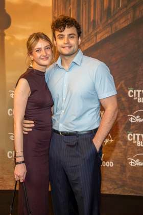 ABB CITYBLOOD- Laura Mielke und Daniel Zorn zu Gast bei der Premiere der deutschen Hulu Original Serie City of Blood im Kino International am 31.AUGUST 2026 in Berlin Berlin Deutschland