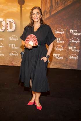 ABB CITYBLOOD- Ilknur Boyraz zu Gast bei der Premiere der deutschen Hulu Original Serie City of Blood im Kino International am 31.AUGUST 2026 in Berlin Berlin Deutschland