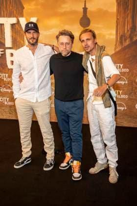 ABB CITYBLOOD- Begleitung Adrian Topol und Constantin von Jascheroff zu Gast bei der Premiere der deutschen Hulu Original Serie City of Blood im Kino International am 31.AUGUST 2026 in Berlin Berlin Deutschland