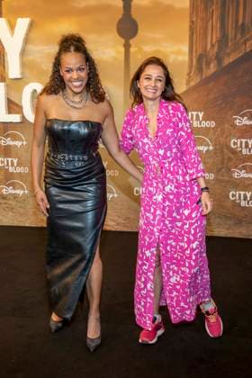 ABB CITYBLOOD- Paula Essam und Sarah Alles zu Gast bei der Premiere der deutschen Hulu Original Serie City of Blood im Kino International am 31.AUGUST 2026 in Berlin Berlin Deutschland