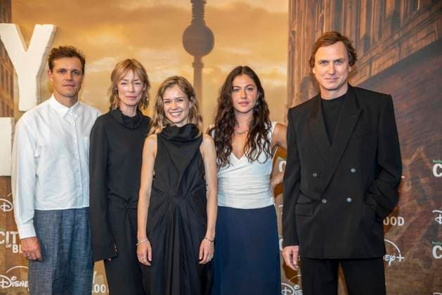 ABB CITYBLOOD- Jenny Schily, Lea Drinda, Soma Pysall und Lars Eidinger zu Gast bei der Premiere der deutschen Hulu Original Serie City of Blood im Kino International am 31.AUGUST 2026 in Berlin Berlin Deutschland