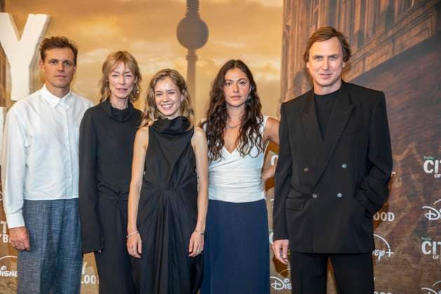 ABB CITYBLOOD- Jenny Schily, Lea Drinda, Soma Pysall und Lars Eidinger zu Gast bei der Premiere der deutschen Hulu Original Serie City of Blood im Kino International am 31.AUGUST 2026 in Berlin Berlin Deutschland