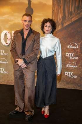 ABB CITYBLOOD- David Schuetter und Melika Foroutan zu Gast bei der Premiere der deutschen Hulu Original Serie City of Blood im Kino International am 31.AUGUST 2026 in Berlin Berlin Deutschland