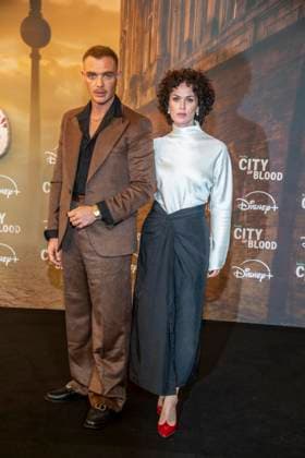ABB CITYBLOOD- David Schuetter und Melika Foroutan zu Gast bei der Premiere der deutschen Hulu Original Serie City of Blood im Kino International am 31.AUGUST 2026 in Berlin Berlin Deutschland