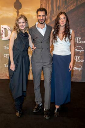 ABB CITYBLOOD- Lea Drinda, Mouataz Alshaltouh und Soma Pysall zu Gast bei der Premiere der deutschen Hulu Original Serie City of Blood im Kino International am 31.AUGUST 2026 in Berlin Berlin Deutschland
