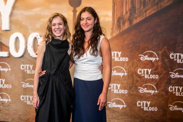ABB CITYBLOOD- Lea Drinda und Soma Pysall zu Gast bei der Premiere der deutschen Hulu Original Serie City of Blood im Kino International am 31.AUGUST 2026 in Berlin Berlin Deutschland