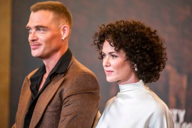 ABB CITYBLOOD- David Schuetter und Melika Foroutan zu Gast bei der Premiere der deutschen Hulu Original Serie City of Blood im Kino International am 31.AUGUST 2026 in Berlin Berlin Deutschland