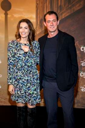 ABB CITYBLOOD- Jule Goelsdorf und Micheal Laschet zu Gast bei der Premiere der deutschen Hulu Original Serie City of Blood im Kino International am 31.AUGUST 2026 in Berlin Berlin Deutschland