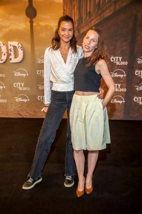 ABB CITYBLOOD- Susan Hoecke und Katharina Schuettler zu Gast bei der Premiere der deutschen Hulu Original Serie City of Blood im Kino International am 31.AUGUST 2026 in Berlin Berlin Deutschland