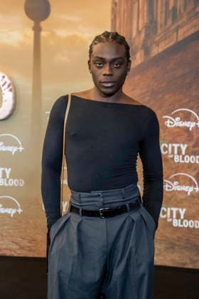 ABB CITYBLOOD- Benny Opoku-Arthur zu Gast bei der Premiere der deutschen Hulu Original Serie City of Blood im Kino International am 31.AUGUST 2026 in Berlin Berlin Deutschland