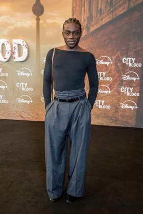 ABB CITYBLOOD- Benny Opoku-Arthur zu Gast bei der Premiere der deutschen Hulu Original Serie City of Blood im Kino International am 31.AUGUST 2026 in Berlin Berlin Deutschland