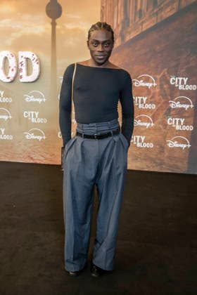 ABB CITYBLOOD- Benny Opoku-Arthur zu Gast bei der Premiere der deutschen Hulu Original Serie City of Blood im Kino International am 31.AUGUST 2026 in Berlin Berlin Deutschland
