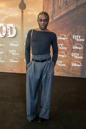 ABB CITYBLOOD- Benny Opoku-Arthur zu Gast bei der Premiere der deutschen Hulu Original Serie City of Blood im Kino International am 31.AUGUST 2026 in Berlin Berlin Deutschland