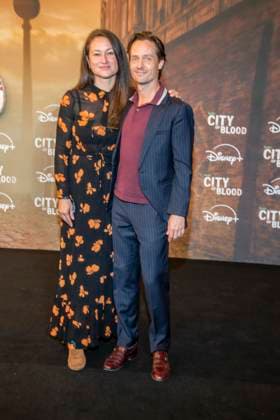 ABB CITYBLOOD- Annie Mosebach und Ehemann Tom Schilling zu Gast bei der Premiere der deutschen Hulu Original Serie City of Blood im Kino International am 31.AUGUST 2026 in Berlin Berlin Deutschland
