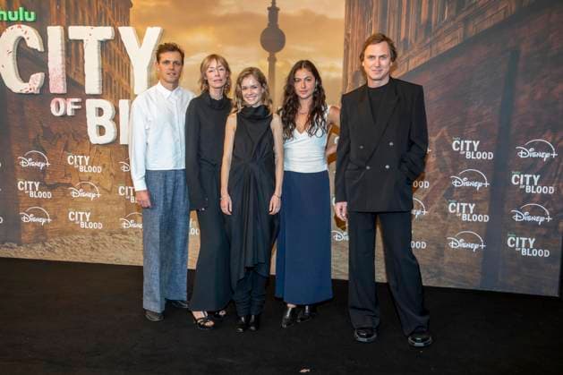 ABB CITYBLOOD- Jenny Schily, Lea Drinda, Soma Pysall und Lars Eidinger zu Gast bei der Premiere der deutschen Hulu Original Serie City of Blood im Kino International am 31.AUGUST 2026 in Berlin Berlin Deutschland *** ABB CITYBLOOD: Jenny Schily, Lea Drinda, Soma Pysall, and Lars Eidinger attend the premiere of the German Hulu Original series *City of Blood* at Kino International on August 31, 2026, in Berlin, Germany