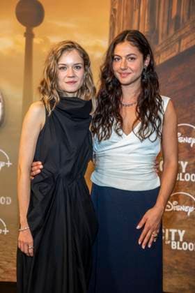 ABB CITYBLOOD- Lea Drinda und Soma Pysall zu Gast bei der Premiere der deutschen Hulu Original Serie City of Blood im Kino International am 31.AUGUST 2026 in Berlin Berlin Deutschland
