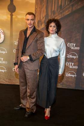 ABB CITYBLOOD- David Schuetter und Melika Foroutan zu Gast bei der Premiere der deutschen Hulu Original Serie City of Blood im Kino International am 31.AUGUST 2026 in Berlin Berlin Deutschland