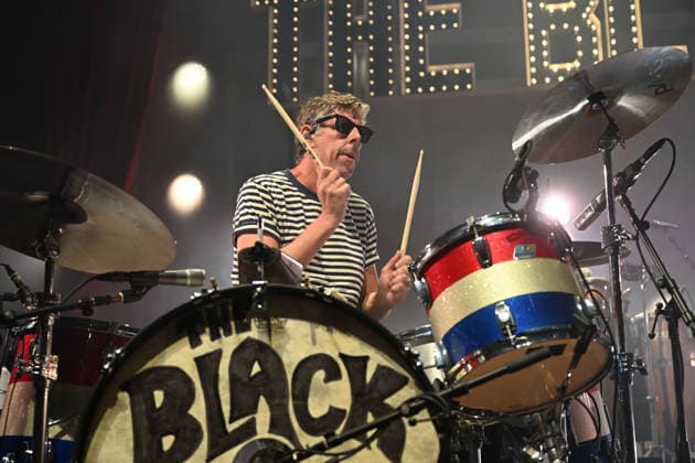 ‘The Black Keys’ performing at Eventim Apollo in London LONDON, ENGLAND - AUGUST 31: Patrick Carney of ‘The Black Keys’ performing at Eventim Apollo on August 31, 2026 in London, England. CAP MAR MAR Great Britain UK Copyright: xMartinxHarris CapitalxPicturesx