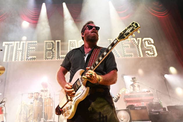 ‘The Black Keys’ performing at Eventim Apollo in London LONDON, ENGLAND - AUGUST 31: Dan Auerbach of ‘The Black Keys’ performing at Eventim Apollo on August 31, 2026 in London, England. CAP MAR MAR Great Britain UK Copyright: xMartinxHarris CapitalxPicturesx