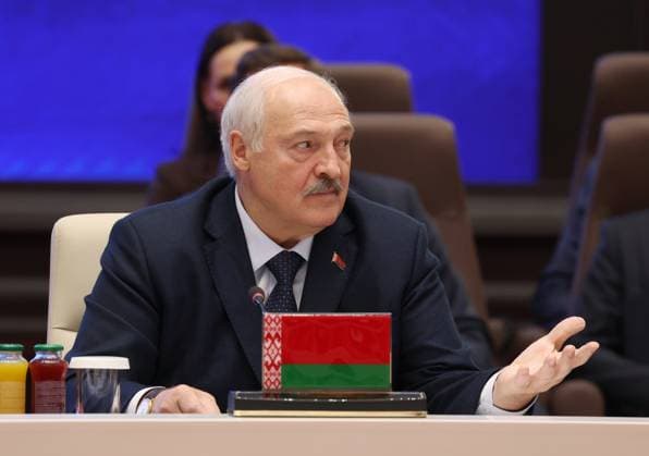 Kyrgyzstan SCO Summit 9232709 01.09.2026 Belarusian President Alexander Lukashenko attends a meeting in the Shanghai Cooperation Organization (SCO) Plus format in Bishkek, Kyrgyzstan. Vyacheslav Prokofiev Sputnik Bishkek Kyrgyzstan  Copyright: xVyacheslavxProkofievx