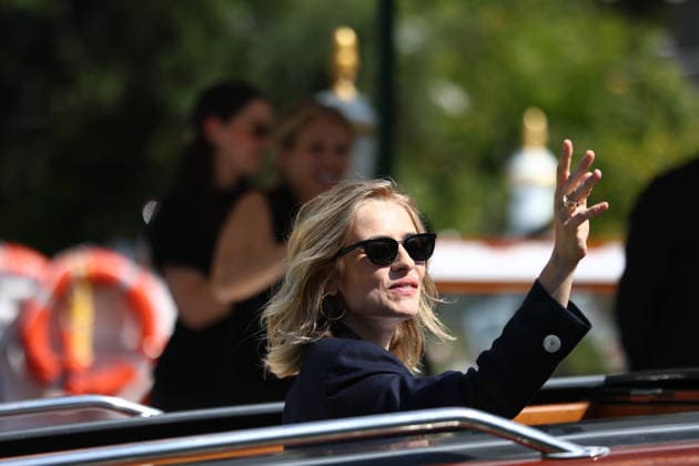 September 1, 2026, Venice Lido, Veneto, Italy: GRETA SCARANO, host of the 83rd Venice International Film.Festival, arrives in Venice Lido, Italy Venice Lido Italy - ZUMAc179 20260901_zep_c179_099 Copyright: xMickaelxChavetx