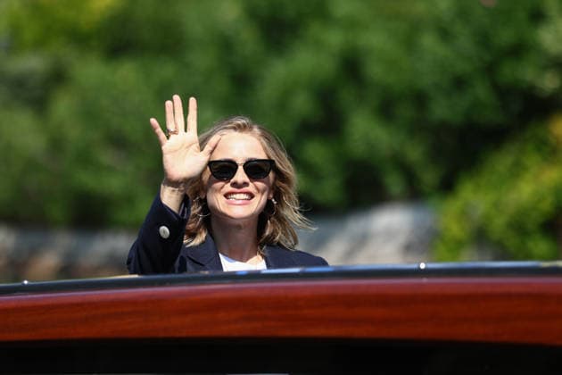 September 1, 2026, Venice Lido, Veneto, Italy: GRETA SCARANO, host of the 83rd Venice International Film.Festival, arrives in Venice Lido, Italy Venice Lido Italy - ZUMAc179 20260901_zep_c179_111 Copyright: xMickaelxChavetx