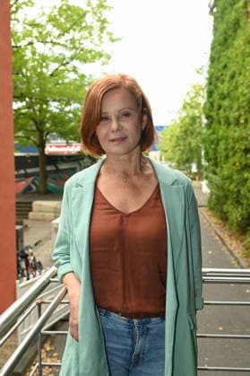 Schauspielerin Petra Blossey posiert beim grossen Fantreffen und Preisverleihung der RTL Serie Unter Uns