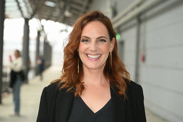 Schauspielerin Marie Zielcke posiert beim grossen Fantreffen und Preisverleihung der RTL Serie Unter Uns