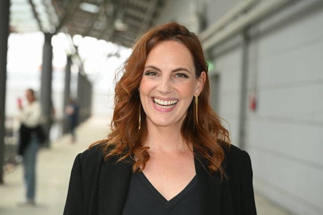 Schauspielerin Marie Zielcke posiert beim grossen Fantreffen und Preisverleihung der RTL Serie Unter Uns
