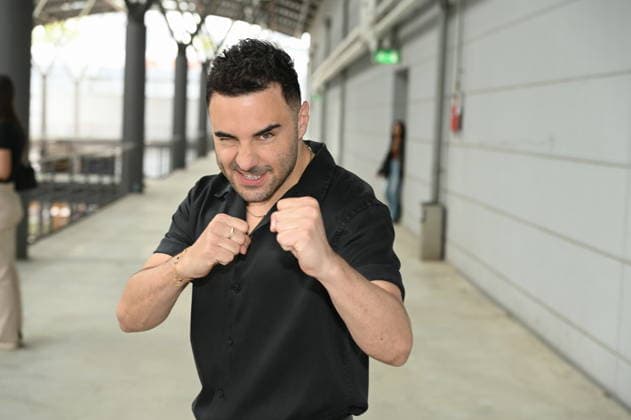 Schauspieler Lars Steinhöfel posiert beim grossen Fantreffen und Preisverleihung der RTL Serie Unter Uns