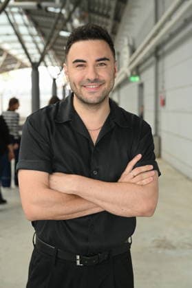 Schauspieler Lars Steinhöfel posiert beim grossen Fantreffen und Preisverleihung der RTL Serie Unter Uns