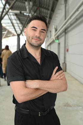 Schauspieler Lars Steinhöfel posiert beim grossen Fantreffen und Preisverleihung der RTL Serie Unter Uns